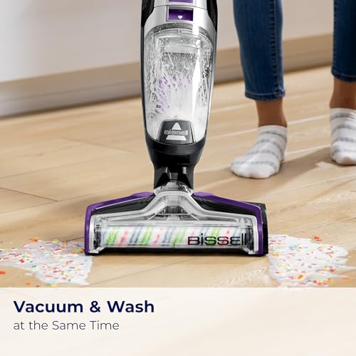 BISSELL CrossWave Pet Pro Wet Dry Vacuum Cleaner - Purple 2306A