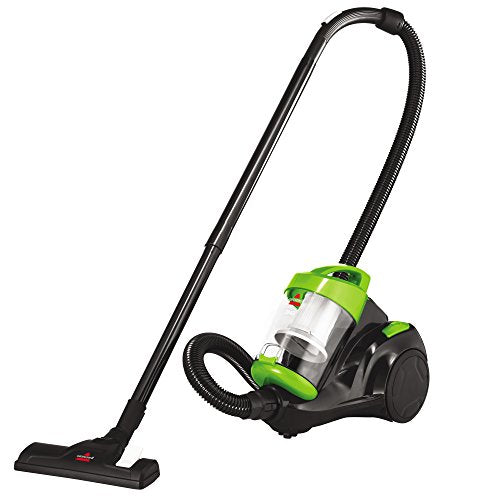 BISSELL Zing Lightweight Bagless Canister Vacuum - 2156A, Black/Citrus Lime