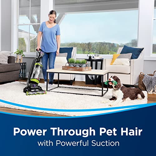 BISSELL 2252 CleanView Swivel Upright Bagless Vacuum - Powerful Pet Hair Pickup, Green