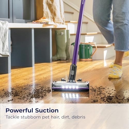 BISSELL CleanView XR Pet Cordless Vacuum - Lightweight, 40-min Runtime, LED Lights
