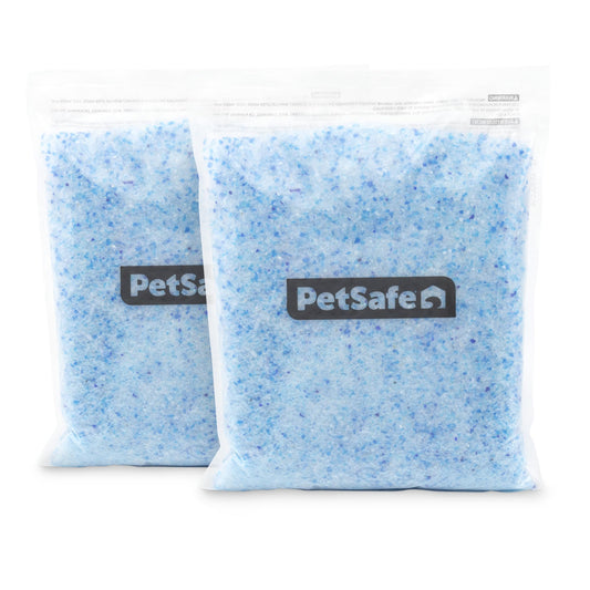 PetSafe ScoopFree Premium Blue Non-Clumping Crystal Cat Litter, Lightly Scented Litter