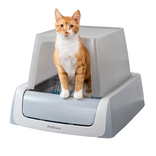 PetSafe ScoopFree Crystal Plus Front-Entry Self-Cleaning Cat Litter Box