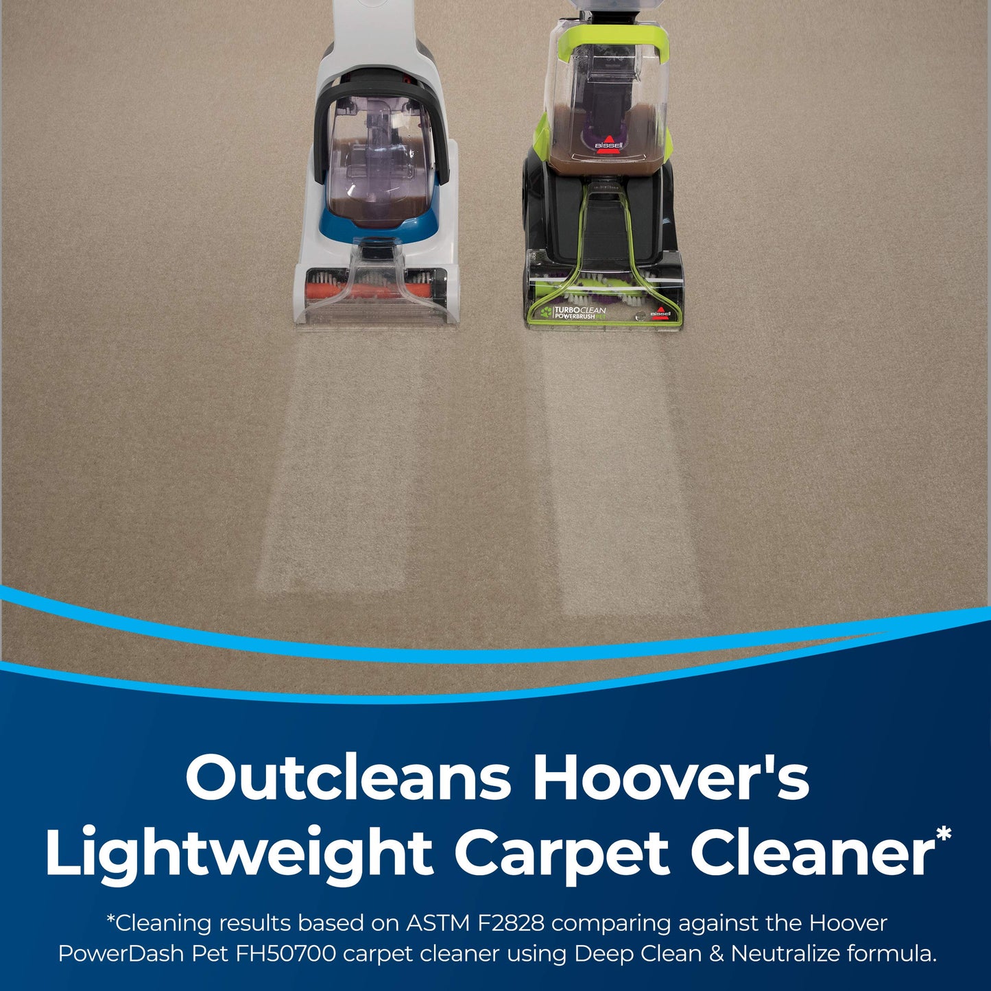 Bissell TurboClean PowerBrush Pet Carpet Cleaner - 2987, Green/Black