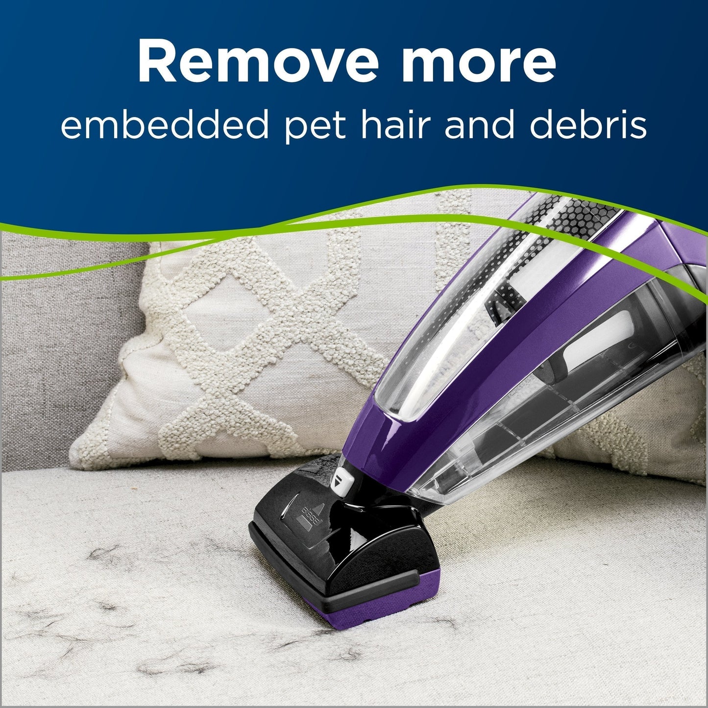 Bissell Pet Hair Eraser Lithium Ion Cordless Hand Vacuum - Purple